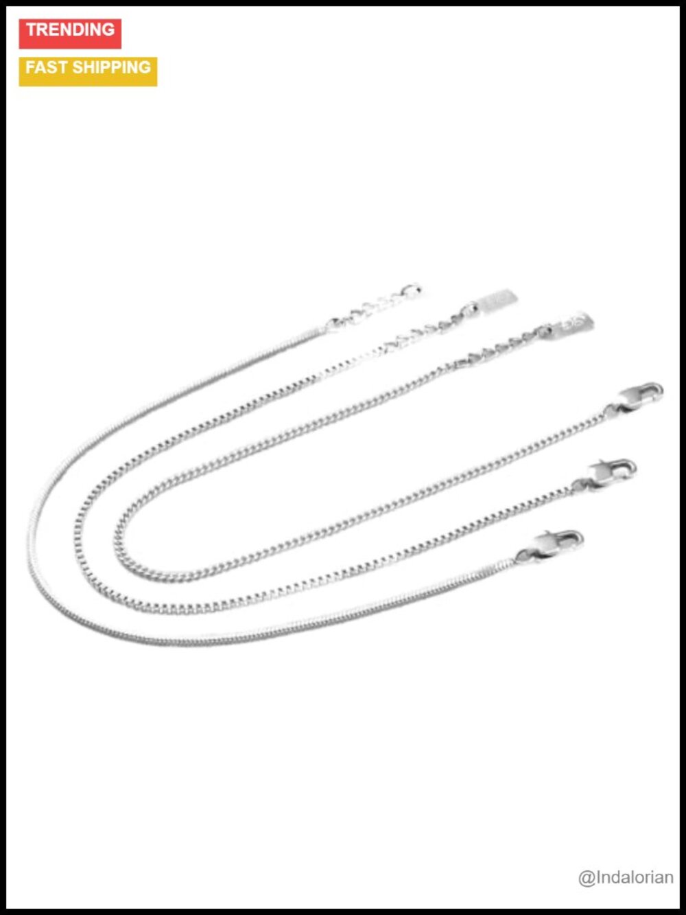 3 Pc Bracelet Stack Waterproof 316L Stainless Steel Unisex Layered Set